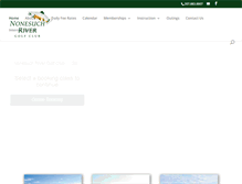Tablet Screenshot of nonesuchgolf.com